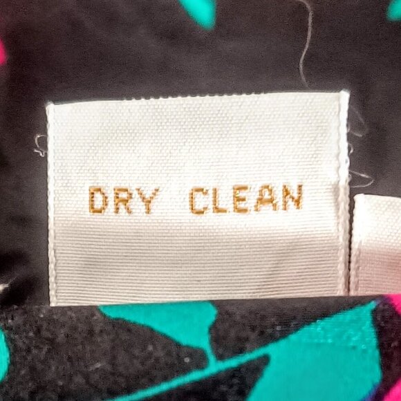 Marshall Fields Magenta Turquoise Floral Silk Jacquard Jacket - Picture 6 of 6